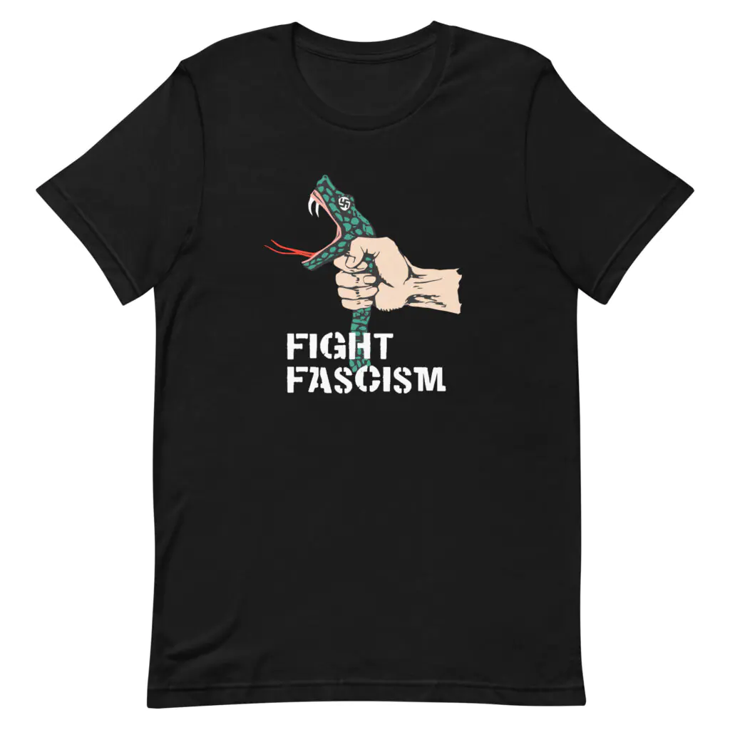 Fight Fascism Shirt - Black